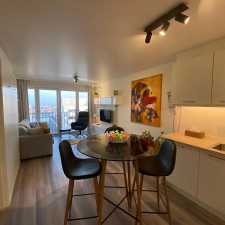 Moderne studio aan zee Appartement Oostende Buitenkant foto