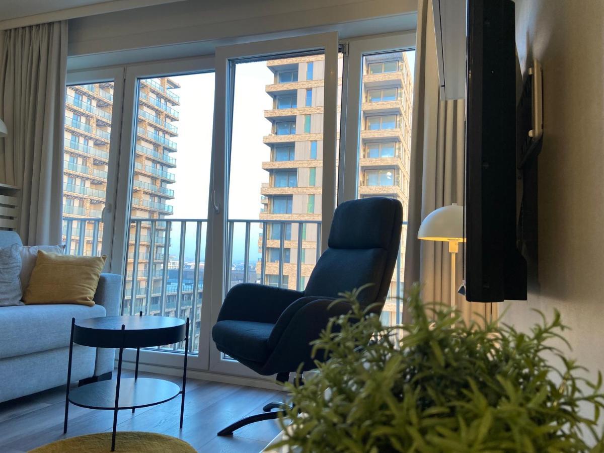 Moderne studio aan zee Appartement Oostende Buitenkant foto