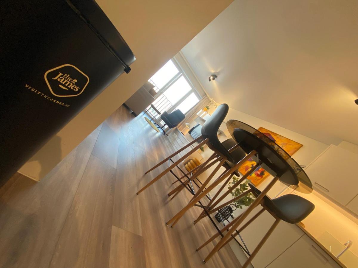 Moderne studio aan zee Appartement Oostende Buitenkant foto