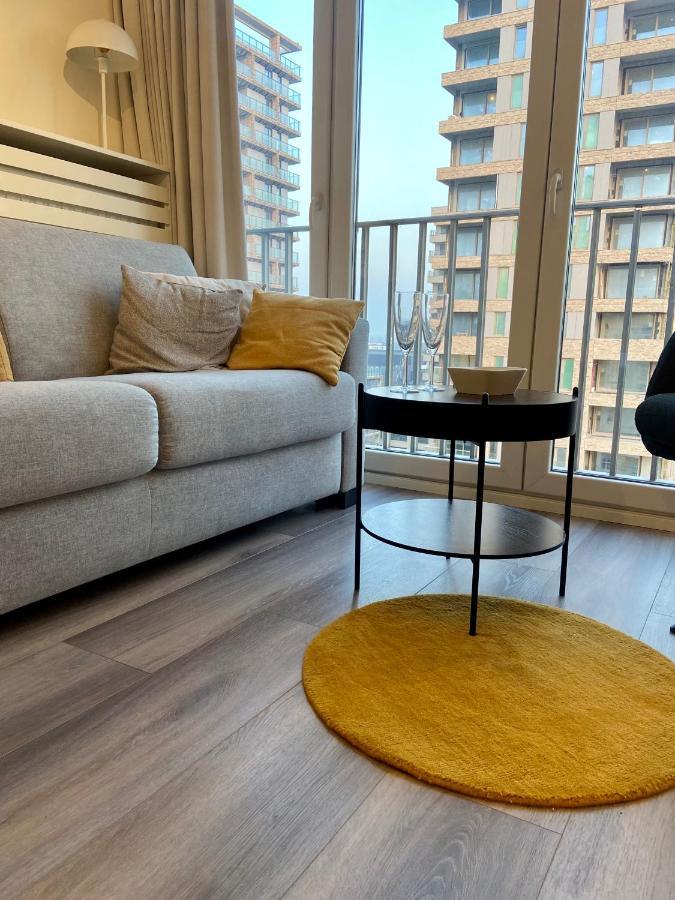 Moderne studio aan zee Appartement Oostende Buitenkant foto